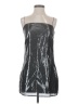 Capulet Metallic Silver Cocktail Dress Size S - photo 1