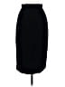 I.Magnin Solid Black Formal Skirt Size 6 - photo 1
