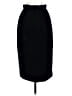 I.Magnin Solid Black Formal Skirt Size 6 - photo 2