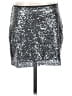 Express 100% Nylon Metallic Silver Formal Skirt Size S - photo 1
