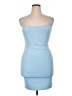 Unbranded Solid Blue Cocktail Dress Size XL - photo 1