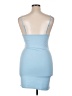 Unbranded Solid Blue Cocktail Dress Size XL - photo 2