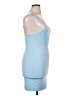 Unbranded Solid Blue Cocktail Dress Size XL - photo 4