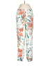 Guess Floral White Casual Pants Size S - photo 1
