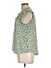 Monday Fun 100% Rayon Green Sleeveless Blouse Size L - photo 5