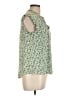 Monday Fun 100% Rayon Green Sleeveless Blouse Size L - photo 4