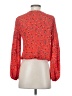 Sienna Sky 100% Polyester Red Long Sleeve Blouse Size S - photo 2