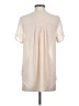 DR2 100% Polyester Ivory Short Sleeve Blouse Size S - photo 2