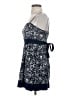 Vanity 100% Rayon Blue Cocktail Dress Size XS - photo 5