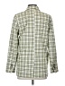 Topshop Plaid Green Blazer Size 4 - photo 2