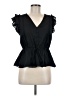 Point Sur Black Sleeveless Blouse Size M - photo 1