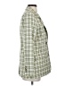 Topshop Plaid Green Blazer Size 4 - photo 4