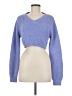 Shein 100% Polyester Blue Pullover Sweater Size 4 - photo 1