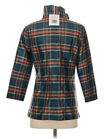 Devon Baer 3/4 Sleeve Silk Top (view 2)
