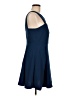 BCBGeneration 100% Polyester Solid Blue Cocktail Dress Size M (estimated) - photo 4