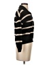 TRUTH BY REPUBLIC Stripes Black Pullover Sweater Size S - photo 4