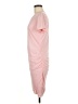 Unbranded Solid Pink Casual Dress Size M - photo 5