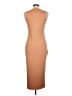 Missguided Solid Tan Casual Dress Size 12 - photo 2