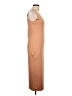 Missguided Solid Tan Casual Dress Size 12 - photo 4