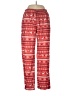 Ekouaer 100% Polyester Print Red Casual Pants Size L - photo 1