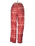 Ekouaer 100% Polyester Print Red Casual Pants Size L - photo 2