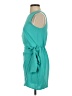 Tyche 100% Polyester Solid Teal Cocktail Dress Size XS - photo 5