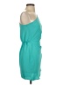 Tyche 100% Polyester Solid Teal Cocktail Dress Size XS - photo 4