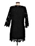 Unbranded 100% Polyester Black Cocktail Dress Size L - photo 2