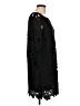 Unbranded 100% Polyester Black Cocktail Dress Size L - photo 4