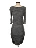 BCBGMAXAZRIA 100% Modal Gray Cocktail Dress Size S - photo 2