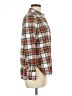 J.Crew 100% Cotton Plaid Brown Orange Long Sleeve Button-Down Shirt Size 6 - photo 4