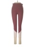 Athleta Color Block Burgundy Active Pants Size M - photo 1
