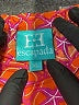 Escapada 100% Rayon Orange Sleeveless Blouse Size XL - photo 7