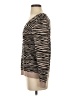Love Ellie Animal Print Brown Pullover Sweater Size S - photo 5
