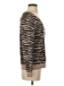 Love Ellie Animal Print Brown Pullover Sweater Size S - photo 4
