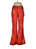 Unbranded Paisley Orange Casual Pants Size M - photo 1