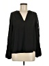BCBGMAXAZRIA 100% Polyester Black Long Sleeve Blouse Size M - photo 1