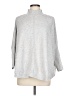 Ann Taylor LOFT Silver Turtleneck Sweater Size L - photo 1