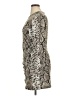 Dynamite Animal Print Silver Cocktail Dress Size XL - photo 5
