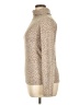 Zara Animal Print Tan Turtleneck Sweater Size XL - photo 5