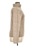 Zara Animal Print Tan Turtleneck Sweater Size XL - photo 4
