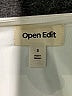 Open Edit Ivory Bodysuit Size S - photo 3