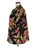 Unbranded Floral Black Short Sleeve Blouse Size 2X (estimated) - photo 5
