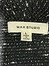 Max Studio Tweed Black Blazer Size L - photo 6