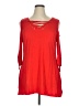 Belldini Red 3/4 Sleeve Blouse Size 0X - photo 1