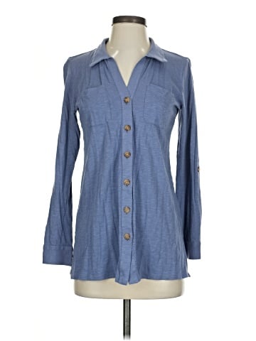 J.Jill Long Sleeve Button-Down Shirt (view 1)