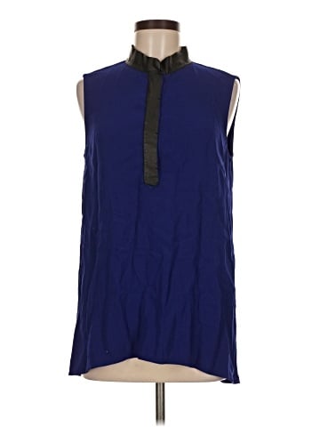 Elie Tahari Sleeveless Button-Down Shirt (view 1)