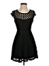 Mimi Chica Hearts Black Cocktail Dress Size XS - photo 1