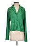 Love Tree 100% Polyester Green Long Sleeve Blouse Size S - photo 1