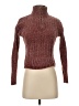 Hippie Rose 100% Polyester Brown Turtleneck Sweater Size XS - photo 1